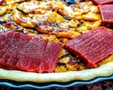 Foto del paso 6 de la receta: QUICHÉ De🍌Plátano Maduro y Bocadillo...!😋