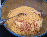 Foto del paso 7 de la receta: Spaghetti carbonara (receta rápida)