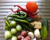 Foto langkah ke 1 dari resep Tumis kikil tauco cabe ijo.