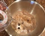 A picture of step 6 of Chocolate S'mores mug cake.