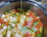 Foto langkah ke 1 dari resep Sop buah (alpukat, blewah, pepaya).
