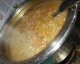 A picture of step 3 of Quails soup.