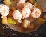 চিংড়ি পেঁপে র সব্জি ( Prawn Papaya Sabji recipe in bengali রেসিপি ধাপ - 4 ছবি