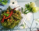 कच्च्या टोमॅटो ची चटणी (kachhya tomatochi chatani recipe in marathi) रेसिपी स्टेप 4 फोटो 