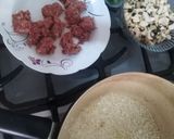 عکس مرحله 1 از دستور بورک گوشت و قارچ