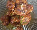 A picture of step 3 of Manchurian Pakora.