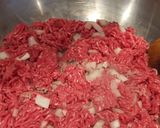 A picture of step 2 of Lasagne.