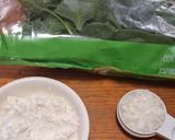 Foto del paso 1 de la receta: Burritos de requesón con espinacas y pechuga