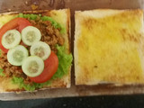 French Toast Sambal Oncom