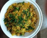 A picture of step 1 of Nutrela soya vegetable pulao.