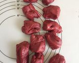 Foto langkah ke 4 dari resep Donat red velvet (tanpa kentang, satu telur, empuk).