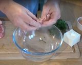 A picture of step 1 of Pork Pies.