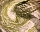 A picture of step 6 of Soy milk green tea ice cream.