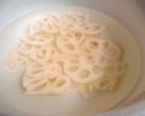 A picture of step 3 of Japanese-Style or Western-Style? Lotus Root and Bean Deli-Style Salad.