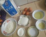 A picture of step 1 of Vanilla Cupcakes.