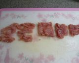 A picture of step 2 of Stir-Fried Shredded Potatoes and Pork Loin.