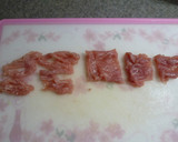A picture of step 2 of Stir-Fried Shredded Potatoes and Pork Loin.