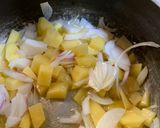 A picture of step 1 of Boiled egg in Aloo Matar.