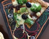 Foto del paso 5 de la receta: Pizza saludable con vegetales