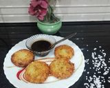 A picture of step 6 of Sabudana Tikki.