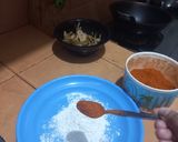 Foto langkah ke 4 dari resep Keripik Kulit Kentang Bumbu Balado.