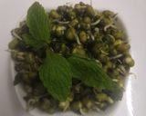 A picture of step 3 of Mint Moong bean sprouts Salad.