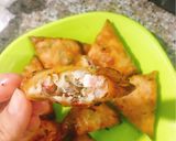Hình bước làm 4 của món Chả giò mực