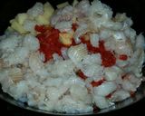 A picture of step 4 of Southern Catfish Stew.
