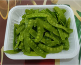 澎湖火燒蝦炒碗豆(簡單料理)的食譜步驟2照片