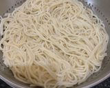 A picture of step 3 of Kids friendly Hakka noodles.