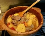 Foto del paso 6 de la receta: Bife a la cacerola de barro...!!🥩🫑🍅🥬🧄🇦🇷