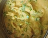 A picture of step 1 of Spring onion pakoda.