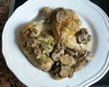 Foto del paso 1 de la receta: Muslos de pollo con champiñones al ajillo
