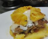 Foto del paso 9 de la receta: Arepa🫓burger🍔de pollo🥯🍗🍍🧀🧄