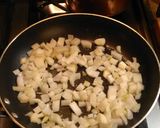 A picture of step 2 of Brad's chicken vindaloo.