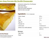 A picture of step 15 of No Water Bath Needed: Easy Soufflé Cheesecake with Pancake Mix.