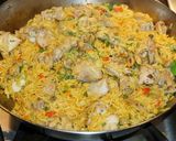 A picture of step 5 of Basmati Rice with Chicken, Jon Style.