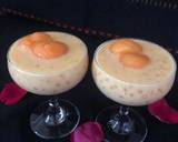 Milk And Rock Melon With Sago recipe step 12 photo