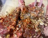 A picture of step 2 of Lamb sirloin chops.