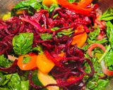 A picture of step 4 of String Beets with Veggies.