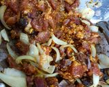 Foto langkah ke 3 dari resep Sate Sapi Goreng.