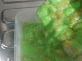 Puding roti tawar sederhana