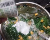 Foto langkah ke 3 dari resep Bobor Sawi Jagung Manis.
