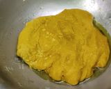 A picture of step 1 of Bogi festival puran poli(sweet) Dal vada, coffee.