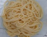 Foto langkah ke 1 dari resep Spaghetti Orak-Arik Telur.