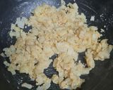 A picture of step 5 of Chicken Alfredo.