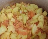 A picture of step 3 of Lauki ki bhujia (Gourd).