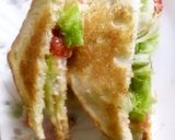 A picture of step 7 of Lettuce sandwich.