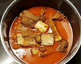 Foto langkah ke 5 dari resep Gulai Merah Iga Sapi.