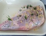 A picture of step 1 of Roast Leg of Lamb.